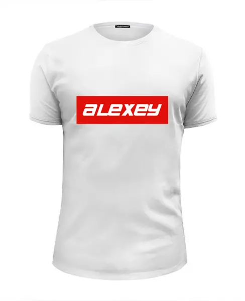 Заказать мужскую футболку в Москве. Футболка базовая Alexey от THE_NISE  - готовые дизайны и нанесение принтов.