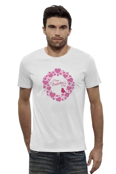 Заказать мужскую футболку в Москве. Футболка базовая valentine t-shirt 2 от rancid - готовые дизайны и нанесение принтов.