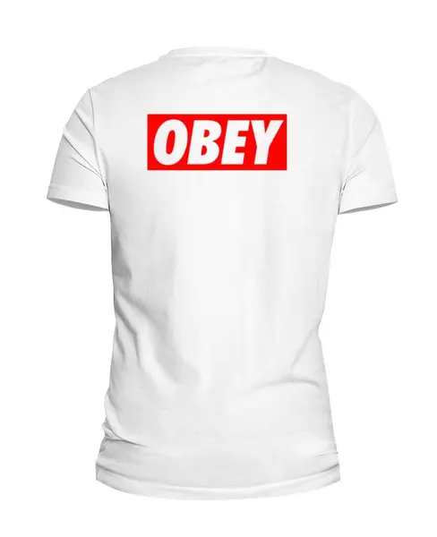Заказать мужскую футболку в Москве. Футболка базовая Suzumiya Haruhi (OBEY) от redirector - готовые дизайны и нанесение принтов.