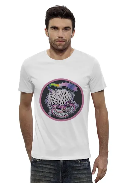 Заказать мужскую футболку в Москве. Футболка базовая Hyper Cat от priceless - готовые дизайны и нанесение принтов.