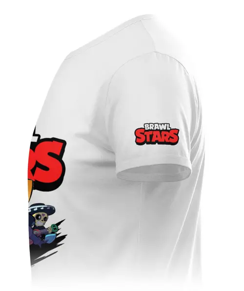 Заказать мужскую футболку в Москве. Футболка базовая BRAWL STARS от robus - готовые дизайны и нанесение принтов.