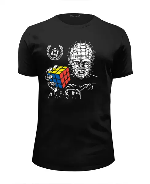 Заказать мужскую футболку в Москве. Футболка базовая Pinhead от торгаш - готовые дизайны и нанесение принтов.