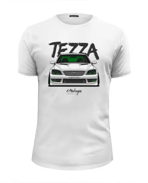 Заказать мужскую футболку в Москве. Футболка базовая Toyota Altezza (Lexus IS) от Oleg Markaryan - готовые дизайны и нанесение принтов.