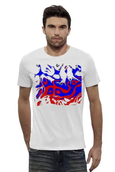 Заказать мужскую футболку в Москве. Футболка базовая Fantasy от meland - готовые дизайны и нанесение принтов.