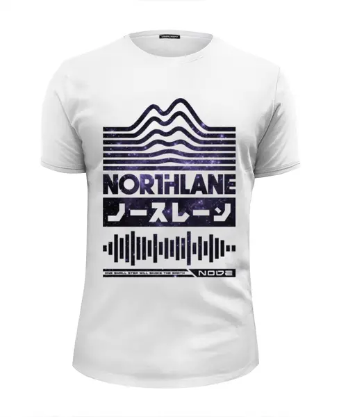 Заказать мужскую футболку в Москве. Футболка базовая Northlane от geekbox - готовые дизайны и нанесение принтов.