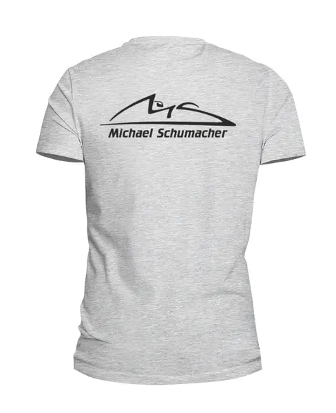 Заказать мужскую футболку в Москве. Футболка базовая Michael Schumacher от balden - готовые дизайны и нанесение принтов.
