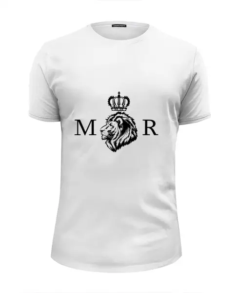 Заказать мужскую футболку в Москве. Футболка базовая  MOR  от Ilya Morozov - готовые дизайны и нанесение принтов.