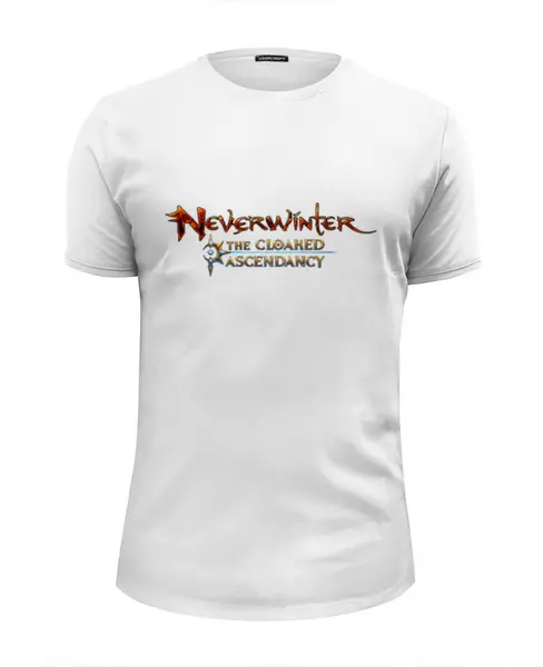 Заказать мужскую футболку в Москве. Футболка базовая  Neverwinter от THE_NISE  - готовые дизайны и нанесение принтов.