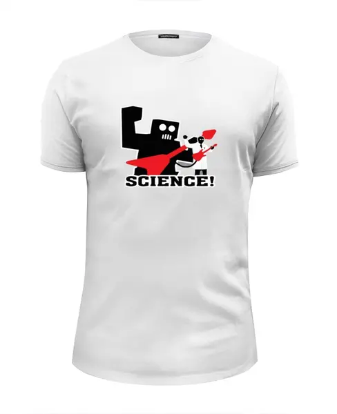 Заказать мужскую футболку в Москве. Футболка базовая Robot t-shirt от kerik - готовые дизайны и нанесение принтов.