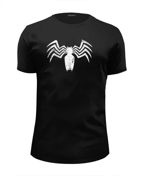 Заказать мужскую футболку в Москве. Футболка базовая Spider от Leichenwagen - готовые дизайны и нанесение принтов.