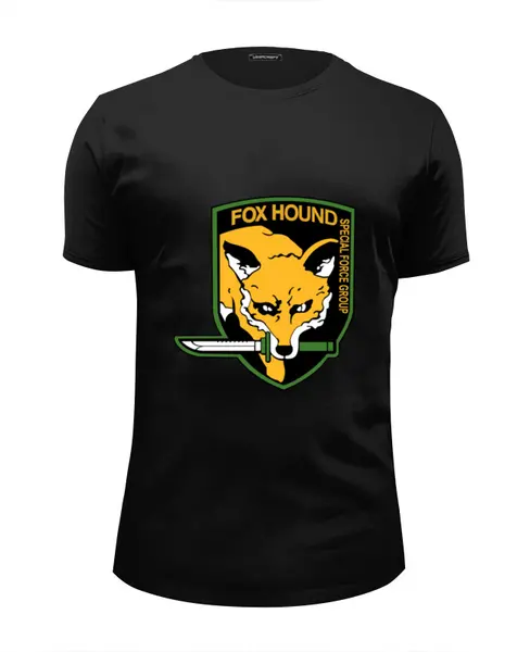 Заказать мужскую футболку в Москве. Футболка базовая Fox Hound от priceless - готовые дизайны и нанесение принтов.