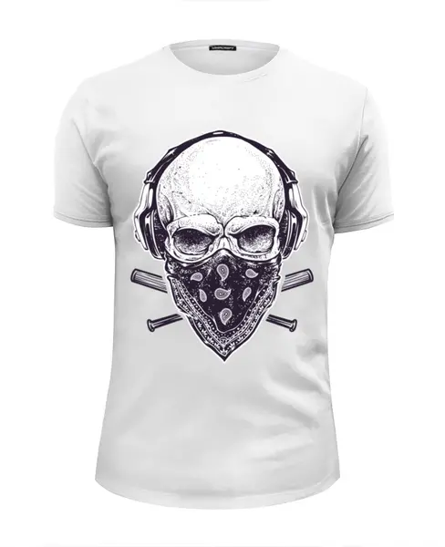 Заказать мужскую футболку в Москве. Футболка базовая NeuroFunk от ingenervolos@gmail.com - готовые дизайны и нанесение принтов.