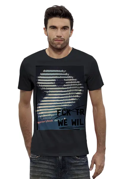 Заказать мужскую футболку в Москве. Футболка базовая Hipsta Gentoo @vikodin от Gene V @vikodin - готовые дизайны и нанесение принтов.