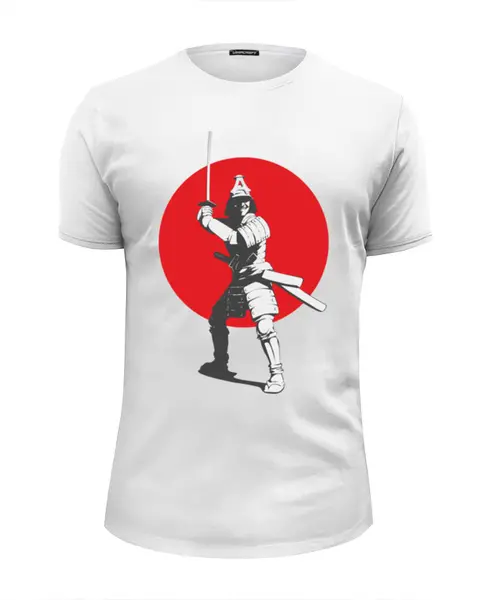 Заказать мужскую футболку в Москве. Футболка базовая Red sun series от zeroone - готовые дизайны и нанесение принтов.