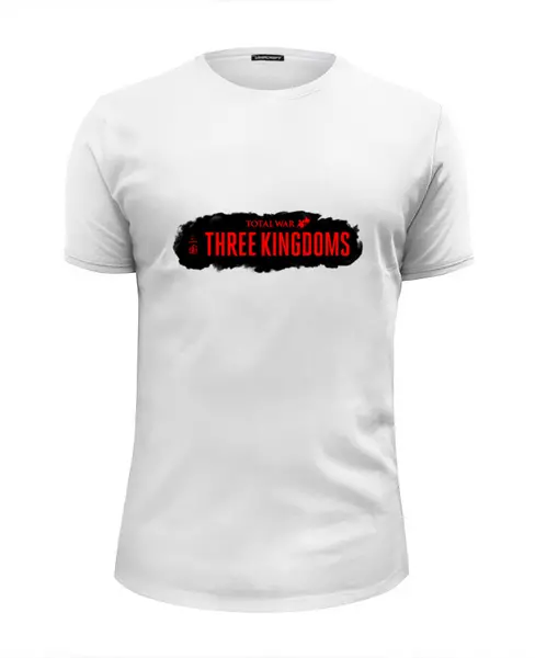 Заказать мужскую футболку в Москве. Футболка базовая Total War Three Kingdoms от THE_NISE  - готовые дизайны и нанесение принтов.