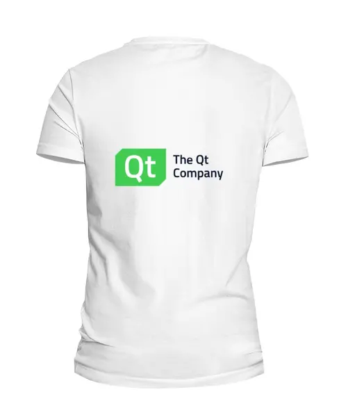 Заказать мужскую футболку в Москве. Футболка базовая Qt Team от Тимур Мишагин - готовые дизайны и нанесение принтов.