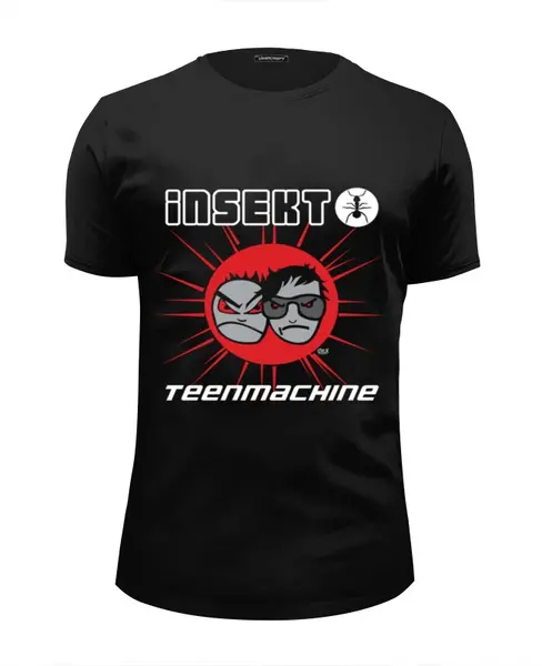 Заказать мужскую футболку в Москве. Футболка базовая Insekt / Teenmachine от OEX design - готовые дизайны и нанесение принтов.
