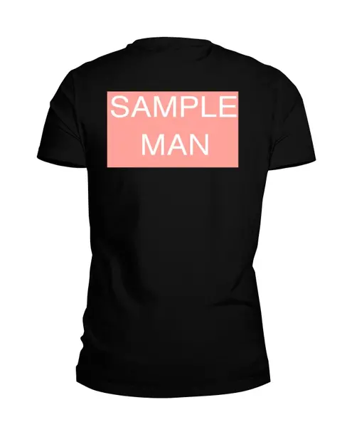 Заказать мужскую футболку в Москве. Футболка базовая SAMPLEMAN от ICECREMIER - готовые дизайны и нанесение принтов.