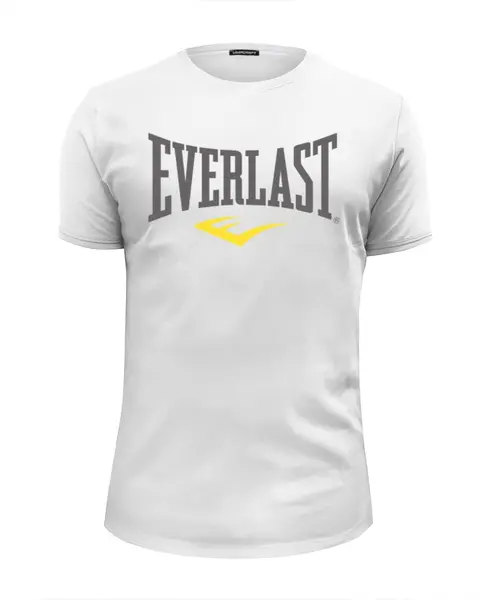 Заказать мужскую футболку в Москве. Футболка базовая Everlast от Alex Monterra - готовые дизайны и нанесение принтов.