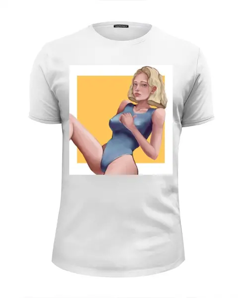 Заказать мужскую футболку в Москве. Футболка базовая Кейли от traw4ik123@gmail.com - готовые дизайны и нанесение принтов.