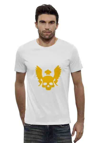Заказать мужскую футболку в Москве. Футболка базовая Quake от YellowCloverShop - готовые дизайны и нанесение принтов.
