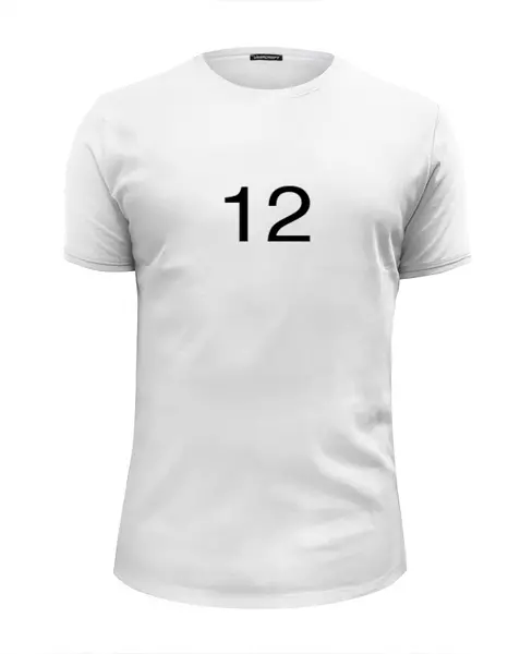 Заказать мужскую футболку в Москве. Футболка базовая    12 от Sergey Ivanchenko - готовые дизайны и нанесение принтов.