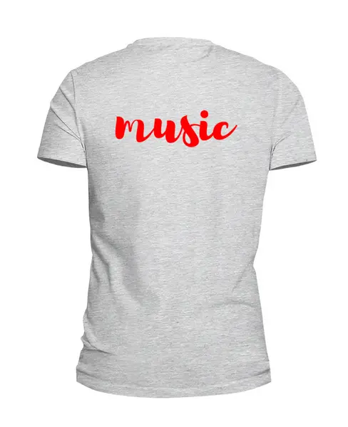 Заказать мужскую футболку в Москве. Футболка базовая Music от IrinkaArt  - готовые дизайны и нанесение принтов.