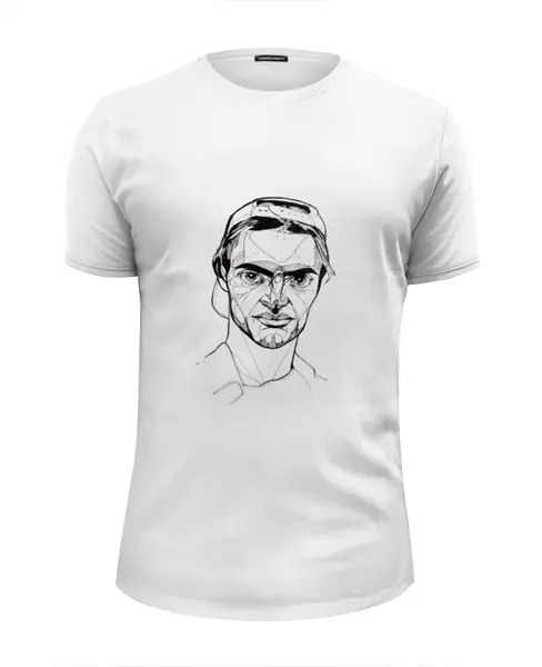 Заказать мужскую футболку в Москве. Футболка базовая Парень от YellowCloverShop - готовые дизайны и нанесение принтов.