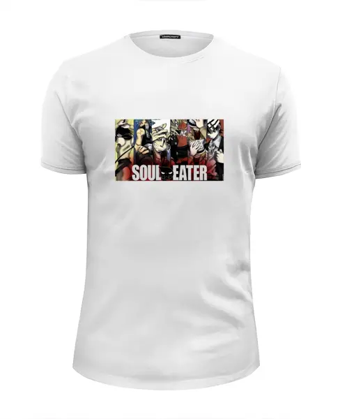 Заказать мужскую футболку в Москве. Футболка базовая Soul eater от OmniPony(Роман) - готовые дизайны и нанесение принтов.