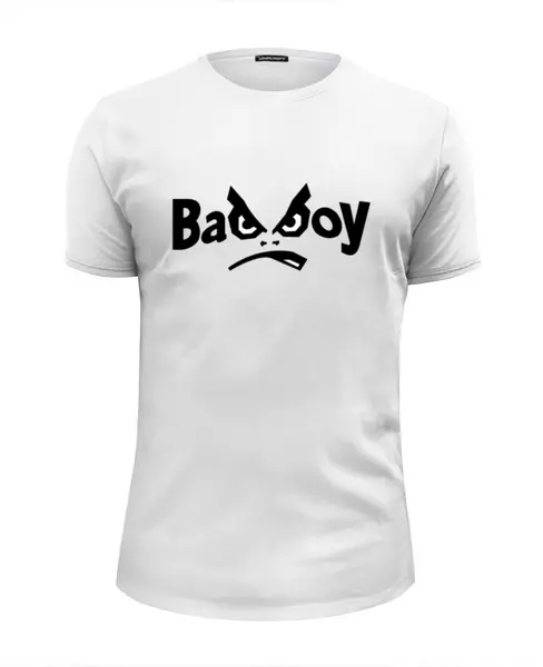 Заказать мужскую футболку в Москве. Футболка базовая  Bad Boy от balden - готовые дизайны и нанесение принтов.