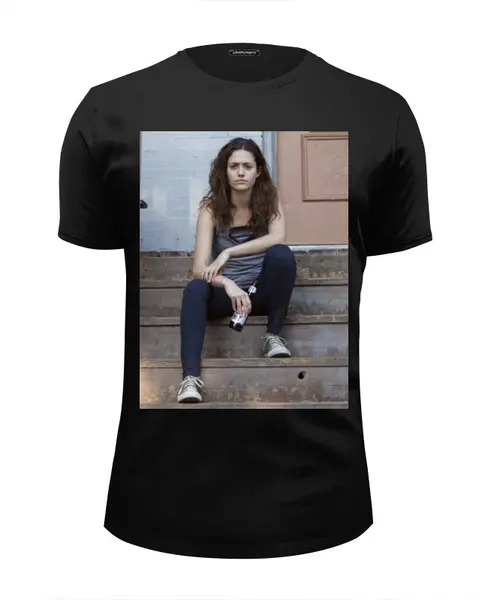 Заказать мужскую футболку в Москве. Футболка базовая Fiona от Vladec11 - готовые дизайны и нанесение принтов.
