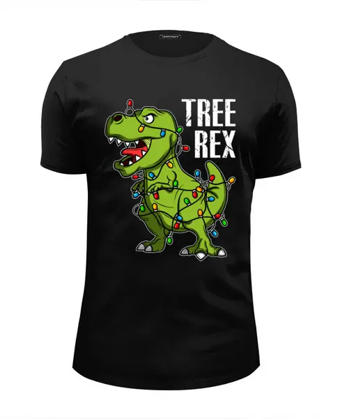 Заказать мужскую футболку в Москве. Футболка базовая ✪ TREE REX ✪ от balden - готовые дизайны и нанесение принтов.