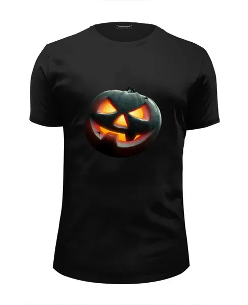 Заказать мужскую футболку в Москве. Футболка базовая Helloween от polietan - готовые дизайны и нанесение принтов.