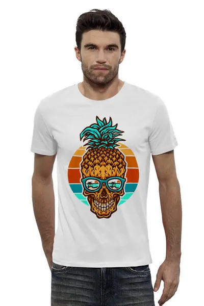 Заказать мужскую футболку в Москве. Футболка базовая ☀SkullSummer☀ от balden - готовые дизайны и нанесение принтов.