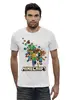 Заказать мужскую футболку в Москве. Футболка базовая Minecraft   от T-shirt print  - готовые дизайны и нанесение принтов.