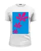 Заказать мужскую футболку в Москве. Футболка базовая розовая лилия от nikol - готовые дизайны и нанесение принтов.