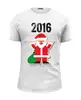 Заказать мужскую футболку в Москве. Футболка базовая Новый 2016 год! от Raven - готовые дизайны и нанесение принтов.