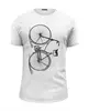Заказать мужскую футболку в Москве. Футболка базовая Bicycle от 808 - готовые дизайны и нанесение принтов.