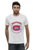 Заказать мужскую футболку в Москве. Футболка базовая Montreal Canadiens от kspsshop - готовые дизайны и нанесение принтов.