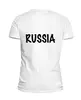 Заказать мужскую футболку в Москве. Футболка базовая RUSSIA от Владимир Волчков - готовые дизайны и нанесение принтов.