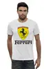Заказать мужскую футболку в Москве. Футболка базовая ФерАвто от balden - готовые дизайны и нанесение принтов.