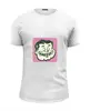 Заказать мужскую футболку в Москве. Футболка базовая CHEESY SMILE от gent777 - готовые дизайны и нанесение принтов.