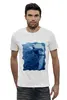 Заказать мужскую футболку в Москве. Футболка базовая Синяя птица от veatim@yandex.ru - готовые дизайны и нанесение принтов.