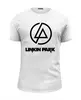Заказать мужскую футболку в Москве. Футболка базовая Linkin Park от walek - готовые дизайны и нанесение принтов.