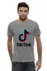 Заказать мужскую футболку в Москве. Футболка базовая TikTok от balden - готовые дизайны и нанесение принтов.