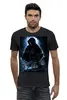 Заказать мужскую футболку в Москве. Футболка базовая Palpatine Darth Sidious от Дана Столыпина - готовые дизайны и нанесение принтов.