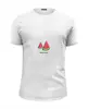 Заказать мужскую футболку в Москве. Футболка базовая Watermelon — арбуз от mironcrig@gmail.com - готовые дизайны и нанесение принтов.