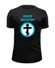 Заказать мужскую футболку в Москве. Футболка базовая Good Religion. Хорошая религия. от ivanpetrov-office@yandex.ru - готовые дизайны и нанесение принтов.