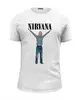 Заказать мужскую футболку в Москве. Футболка базовая Nirvana от rancid - готовые дизайны и нанесение принтов.
