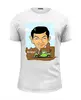 Заказать мужскую футболку в Москве. Футболка базовая Mr.Bean от Leichenwagen - готовые дизайны и нанесение принтов.